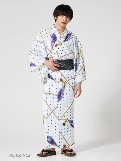 JoJo's Bizarre Adventure Golden Wind x Furifu Men's Yukata and Obi Set - Bruno Bucciarati [Release Jun 19 2026]