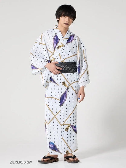 JoJo's Bizarre Adventure Golden Wind x Furifu Men's Yukata and Obi Set - Bruno Bucciarati [Release Jun 19 2026]