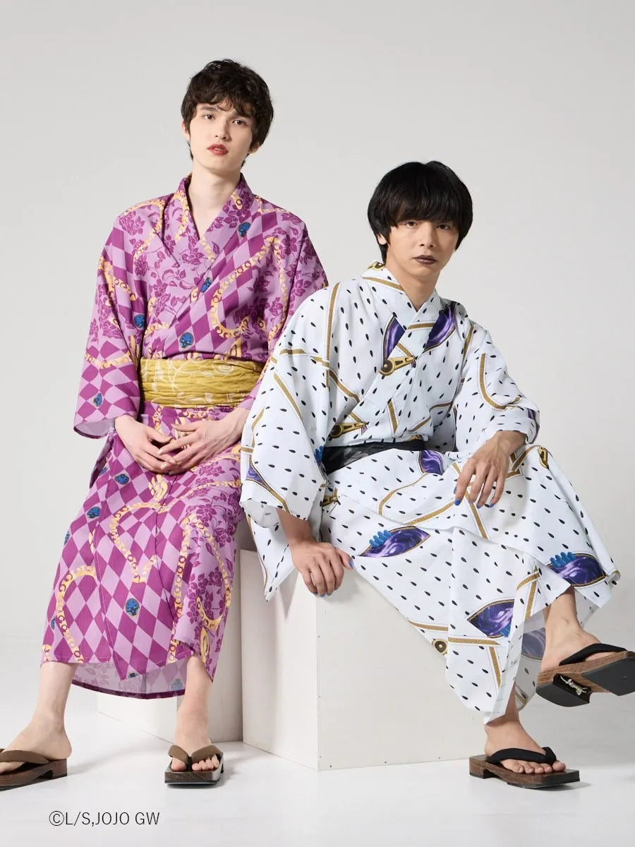 JoJo's Bizarre Adventure Golden Wind x Furifu Men's Yukata and Obi Set - Bruno Bucciarati [Release Jun 19 2026]