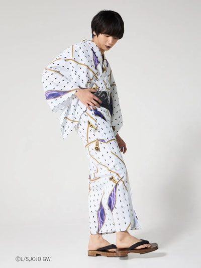 JoJo's Bizarre Adventure Golden Wind x Furifu Men's Yukata and Obi Set - Bruno Bucciarati [Release Jun 19 2026]