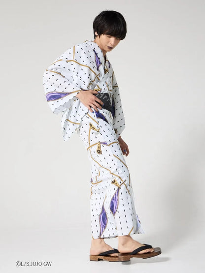 JoJo's Bizarre Adventure Golden Wind x Furifu Men's Yukata and Obi Set - Bruno Bucciarati [Release Jun 19 2026]