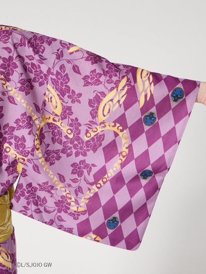 JoJo's Bizarre Adventure Golden Wind x Furifu Men's Yukata and Obi Set - Giorno Giovanna [Release Jun 19 2026]