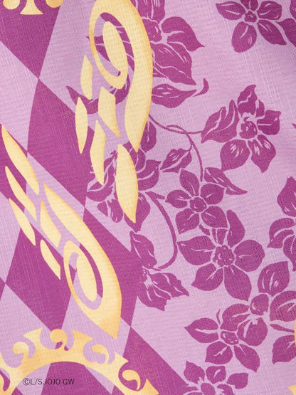 JoJo's Bizarre Adventure Golden Wind x Furifu Men's Yukata and Obi Set - Giorno Giovanna [Release Jun 19 2026]