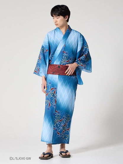 JoJo's Bizarre Adventure Golden Wind x Furifu Men's Yukata and Obi Set - Guido Mista [Release Jun 19 2026]