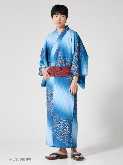 JoJo's Bizarre Adventure Golden Wind x Furifu Men's Yukata and Obi Set - Guido Mista [Release Jun 19 2026]