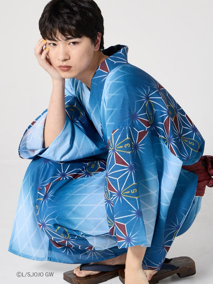 JoJo's Bizarre Adventure Golden Wind x Furifu Men's Yukata and Obi Set - Guido Mista [Release Jun 19 2026]