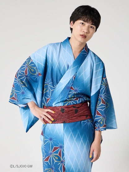 JoJo's Bizarre Adventure Golden Wind x Furifu Men's Yukata and Obi Set - Guido Mista [Release Jun 19 2026]