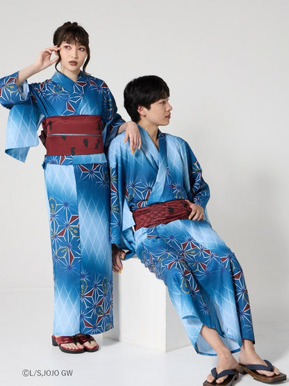 JoJo's Bizarre Adventure Golden Wind x Furifu Men's Yukata and Obi Set - Guido Mista [Release Jun 19 2026]