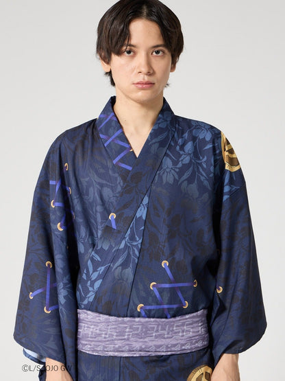 JoJo's Bizarre Adventure Golden Wind x Furifu Men's Yukata and Obi Set - Leone Abbacchio [Release Jun 19 2026]