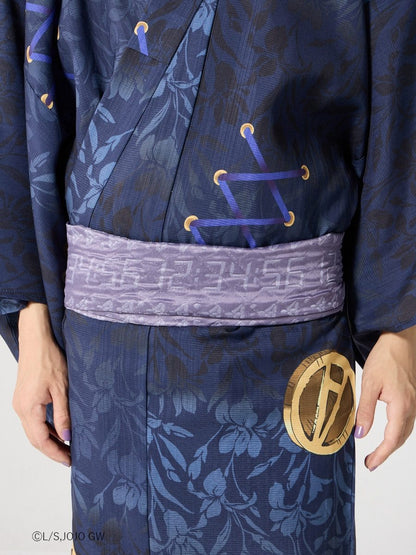 JoJo's Bizarre Adventure Golden Wind x Furifu Men's Yukata and Obi Set - Leone Abbacchio [Release Jun 19 2026]