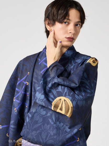 JoJo's Bizarre Adventure Golden Wind x Furifu Men's Yukata and Obi Set - Leone Abbacchio [Release Jun 19 2026]
