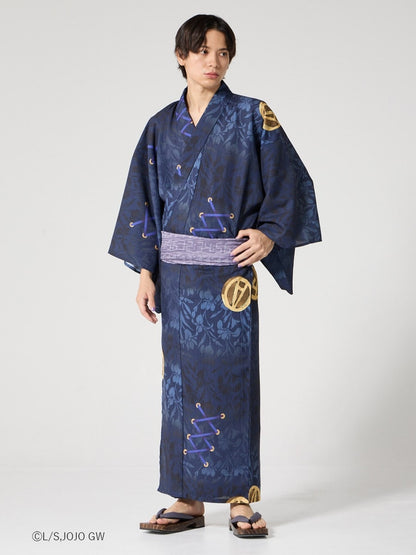JoJo's Bizarre Adventure Golden Wind x Furifu Men's Yukata and Obi Set - Leone Abbacchio [Release Jun 19 2026]