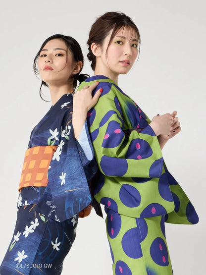 JoJo's Bizarre Adventure Golden Wind x Ladies Furifu Yukata and Obi Set - Pannacotta Fugo [Release Jun 19 2026]