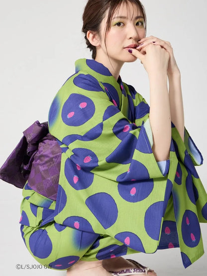 JoJo's Bizarre Adventure Golden Wind x Ladies Furifu Yukata and Obi Set - Pannacotta Fugo [Release Jun 19 2026]