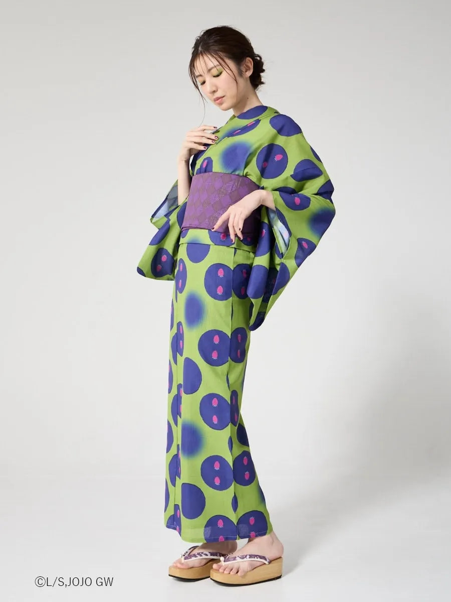 JoJo's Bizarre Adventure Golden Wind x Ladies Furifu Yukata and Obi Set - Pannacotta Fugo [Release Jun 19 2026]