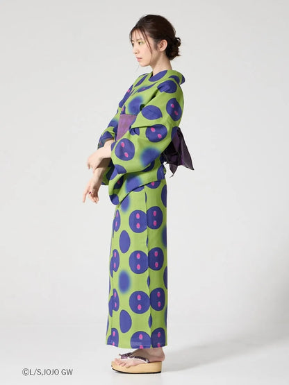 JoJo's Bizarre Adventure Golden Wind x Ladies Furifu Yukata and Obi Set - Pannacotta Fugo [Release Jun 19 2026]