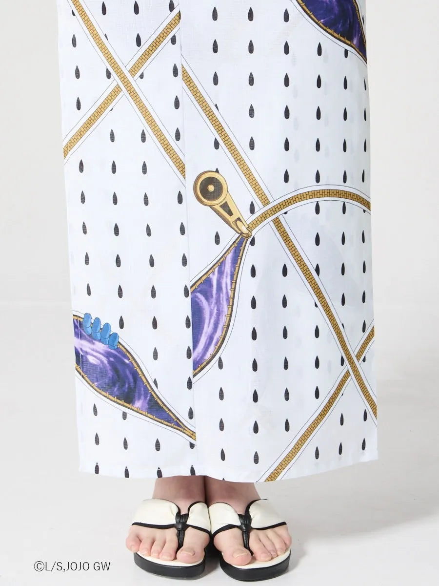 JoJo's Bizarre Adventure Golden Wind x Ladies Furifu Yukata and Obi Set - Bruno Bucciarati [Release Jun 19 2026]