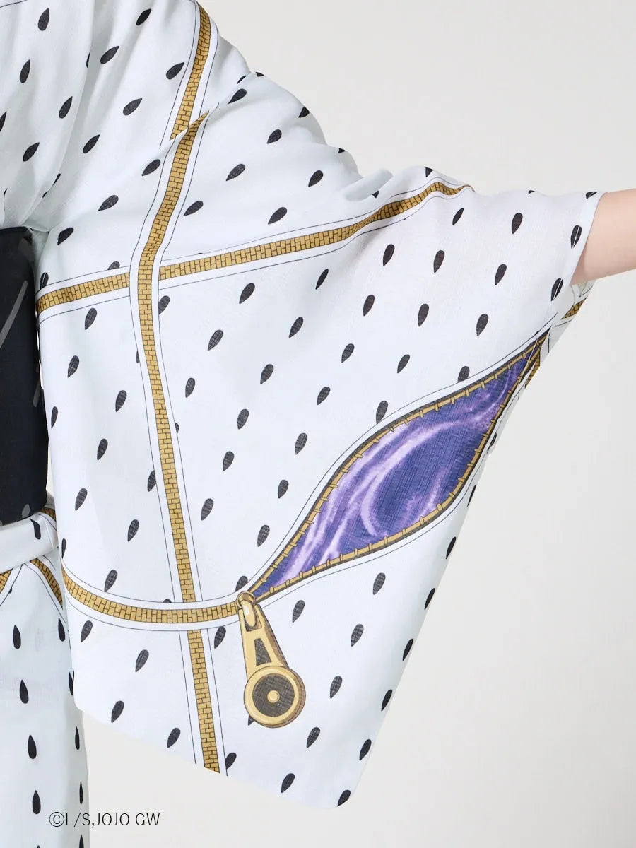JoJo's Bizarre Adventure Golden Wind x Ladies Furifu Yukata and Obi Set - Bruno Bucciarati [Release Jun 19 2026]