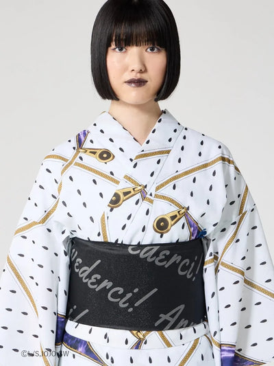 JoJo's Bizarre Adventure Golden Wind x Ladies Furifu Yukata and Obi Set - Bruno Bucciarati [Release Jun 19 2026]