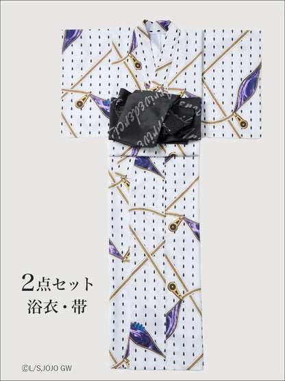 JoJo's Bizarre Adventure Golden Wind x Ladies Furifu Yukata and Obi Set - Bruno Bucciarati [Release Jun 19 2026]