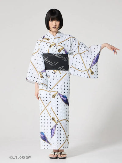 JoJo's Bizarre Adventure Golden Wind x Ladies Furifu Yukata and Obi Set - Bruno Bucciarati [Release Jun 19 2026]