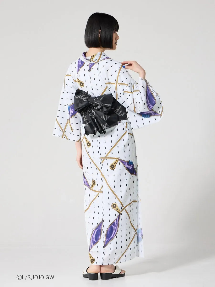 JoJo's Bizarre Adventure Golden Wind x Ladies Furifu Yukata and Obi Set - Bruno Bucciarati [Release Jun 19 2026]