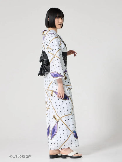 JoJo's Bizarre Adventure Golden Wind x Ladies Furifu Yukata and Obi Set - Bruno Bucciarati [Release Jun 19 2026]