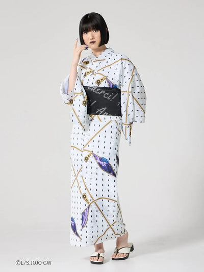 JoJo's Bizarre Adventure Golden Wind x Ladies Furifu Yukata and Obi Set - Bruno Bucciarati [Release Jun 19 2026]