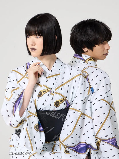 JoJo's Bizarre Adventure Golden Wind x Ladies Furifu Yukata and Obi Set - Bruno Bucciarati [Release Jun 19 2026]