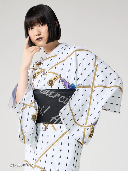 JoJo's Bizarre Adventure Golden Wind x Ladies Furifu Yukata and Obi Set - Bruno Bucciarati [Release Jun 19 2026]