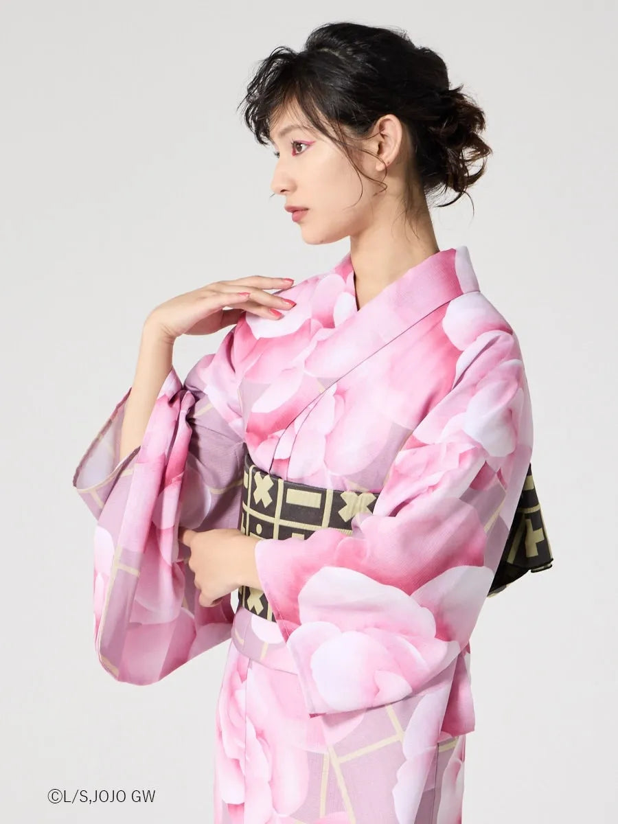 JoJo's Bizarre Adventure Golden Wind x Ladies Furifu Yukata and Obi Set - Trish Una [Release Jun 19 2026]