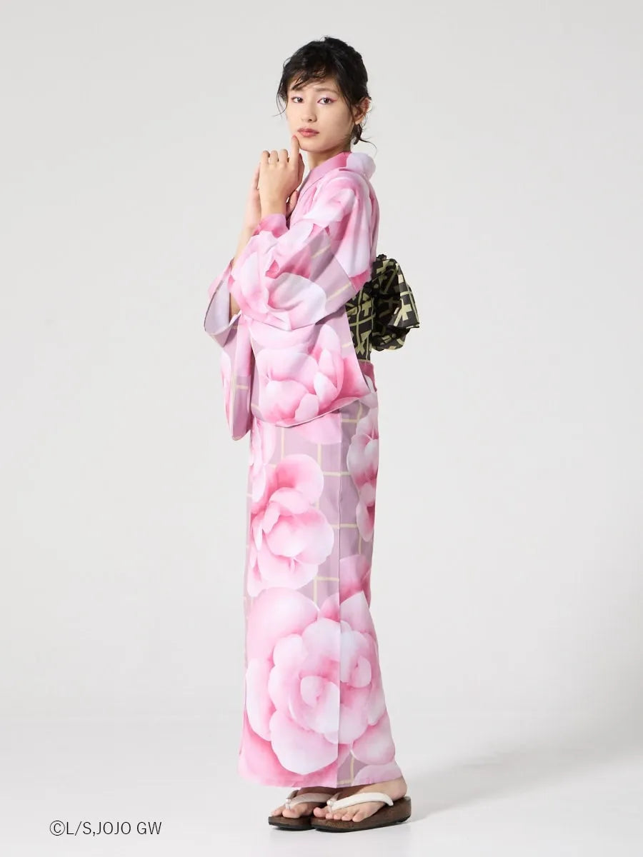 JoJo's Bizarre Adventure Golden Wind x Ladies Furifu Yukata and Obi Set - Trish Una [Release Jun 19 2026]