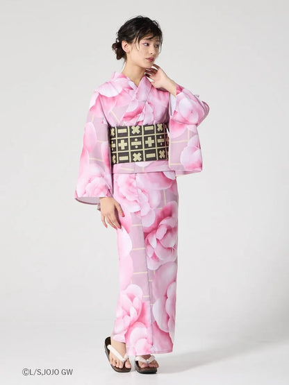 JoJo's Bizarre Adventure Golden Wind x Ladies Furifu Yukata and Obi Set - Trish Una [Release Jun 19 2026]