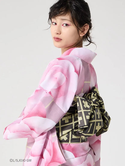 JoJo's Bizarre Adventure Golden Wind x Ladies Furifu Yukata and Obi Set - Trish Una [Release Jun 19 2026]