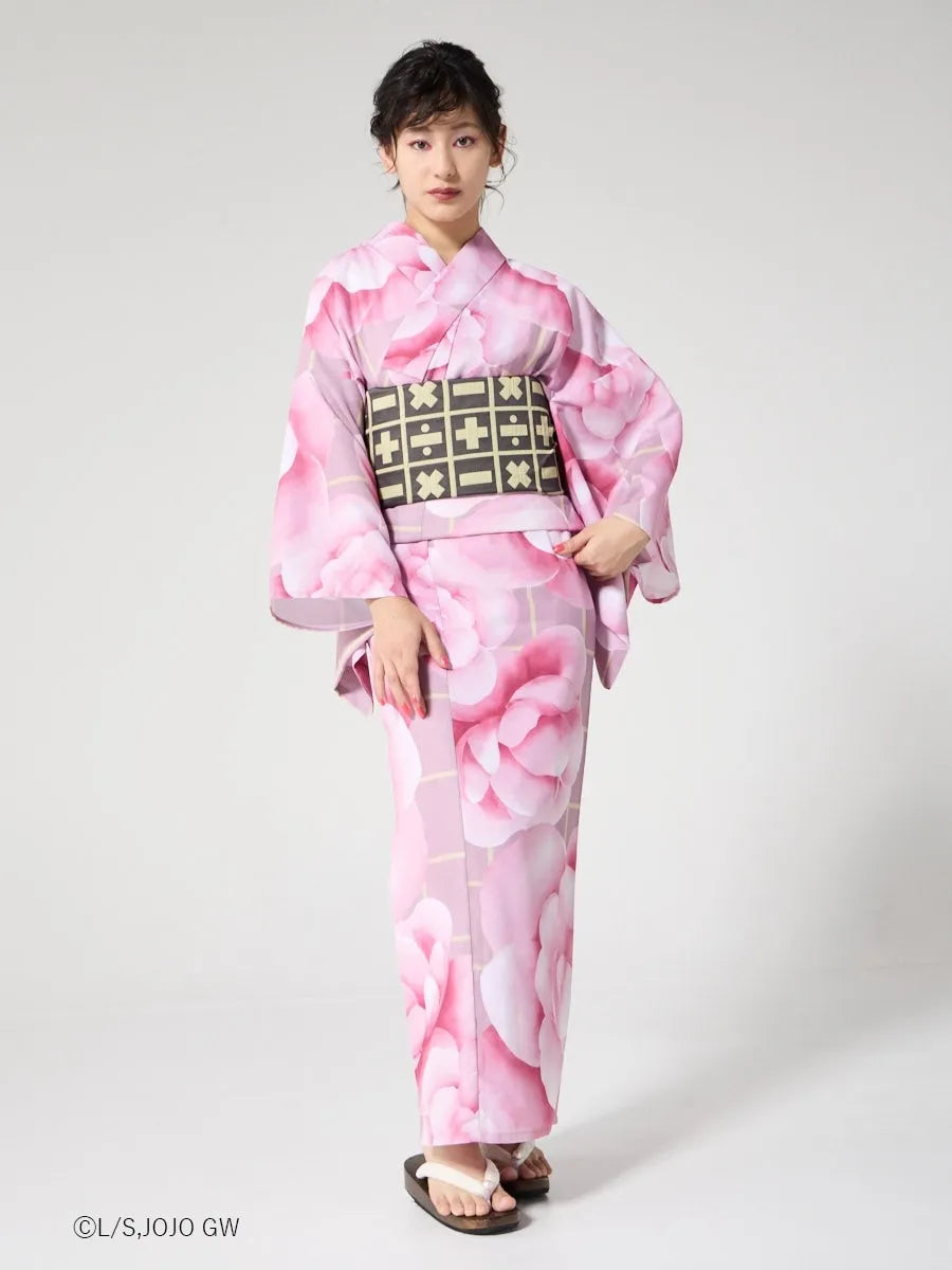 JoJo's Bizarre Adventure Golden Wind x Ladies Furifu Yukata and Obi Set - Trish Una [Release Jun 19 2026]