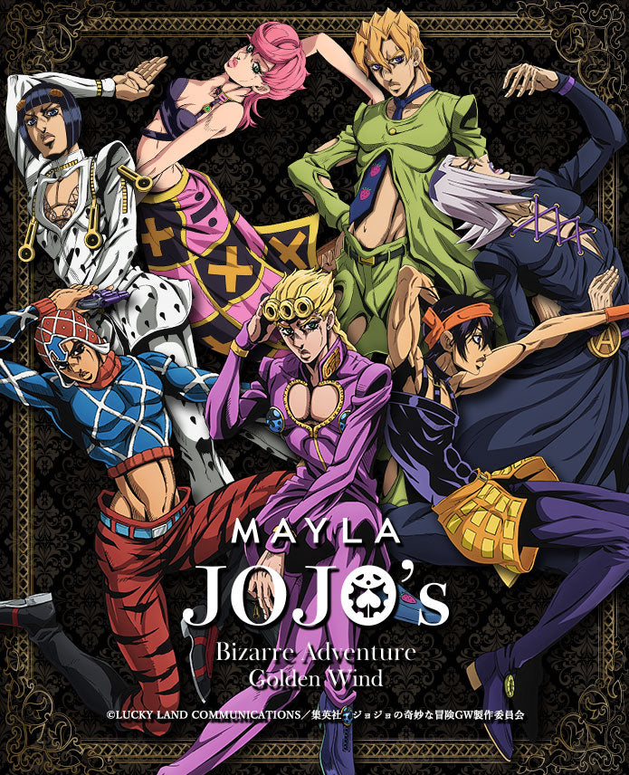 JoJo's Bizarre Adventure Golden Wind x Mayla Footwear Collection
