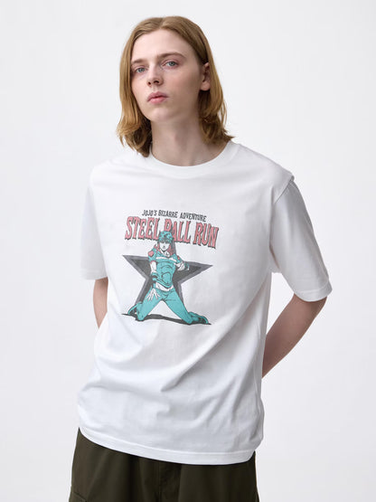 JoJo's Bizarre Adventure X GU - Jojo's Bizarre Adventure Graphic T-Shirt (9 Types) [Pre-Order Apr 2026]