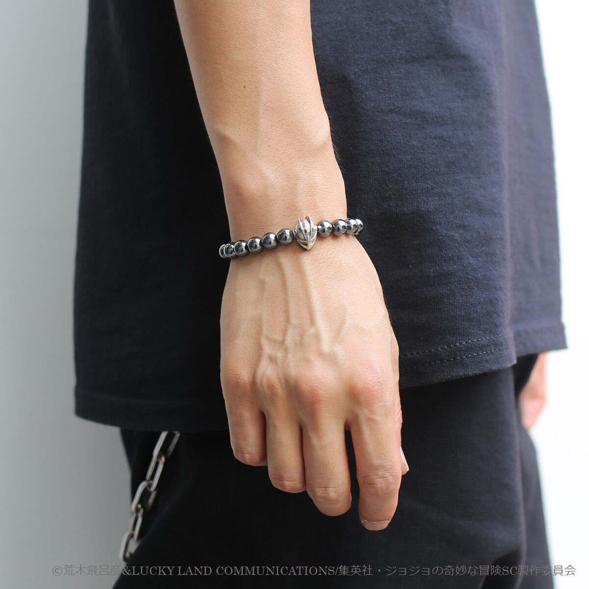 JoJo's Bizarre Adventure X Jam Home Made Collaboration Stardust Crusaders - Silver Chariot Player Bracelet [Pre-Order Jan 2026]