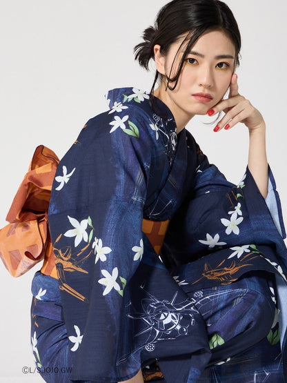 JoJo's Bizarre Adventure Golden Wind x Furifu Ladies Yukata and Obi Set - Narancia Ghirga [Release Jun 19 2026]