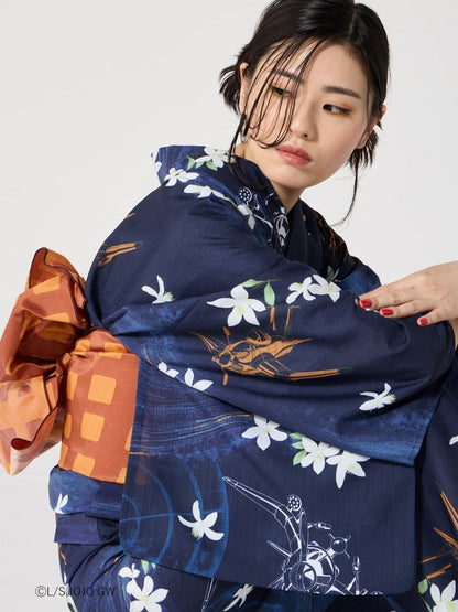 JoJo's Bizarre Adventure Golden Wind x Furifu Ladies Yukata and Obi Set - Narancia Ghirga [Release Jun 19 2026]