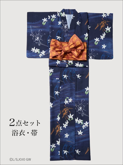 JoJo's Bizarre Adventure Golden Wind x Furifu Ladies Yukata and Obi Set - Narancia Ghirga [Release Jun 19 2026]