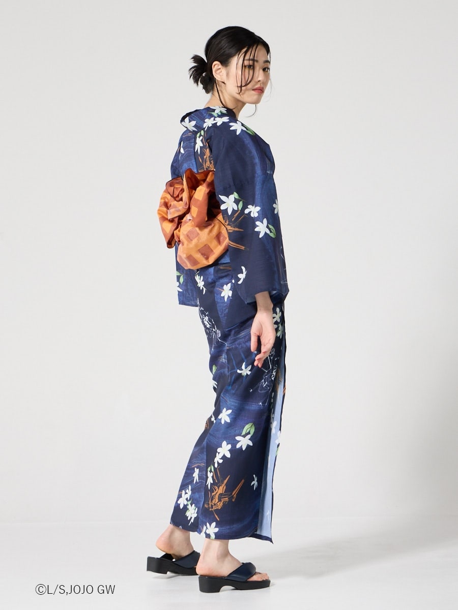 JoJo's Bizarre Adventure Golden Wind x Furifu Ladies Yukata and Obi Set - Narancia Ghirga [Release Jun 19 2026]