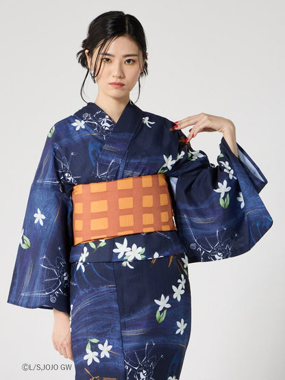 JoJo's Bizarre Adventure Golden Wind x Furifu Ladies Yukata and Obi Set - Narancia Ghirga [Release Jun 19 2026]