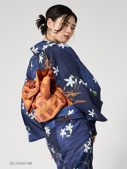 JoJo's Bizarre Adventure Golden Wind x Furifu Ladies Yukata and Obi Set - Narancia Ghirga [Release Jun 19 2026]