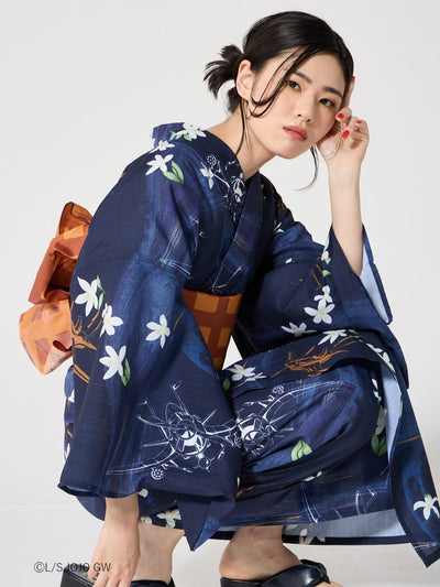 JoJo's Bizarre Adventure Golden Wind x Furifu Ladies Yukata and Obi Set - Narancia Ghirga [Release Jun 19 2026]