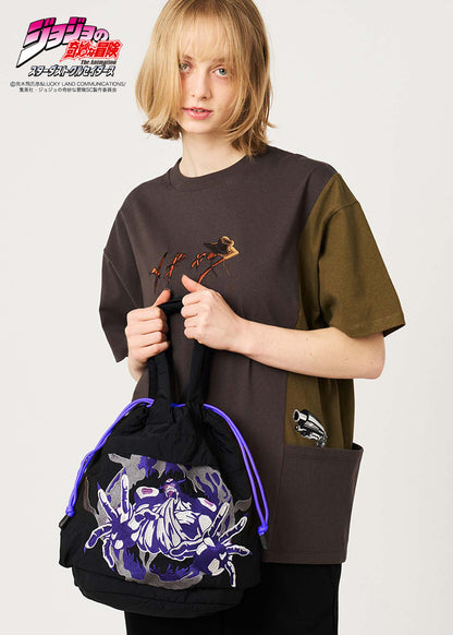 JoJo's Bizarre Adventure x Graniph Fashion Collection - Cool Ice String Bag [Release April 28, 2026]