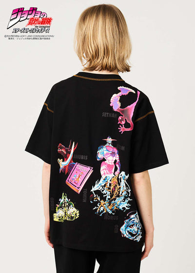 JoJo's Bizarre Adventure x Graniph Fashion Collection - The Nine Gods of Egypt Oversized T-Shirt [Release April 28, 2026]