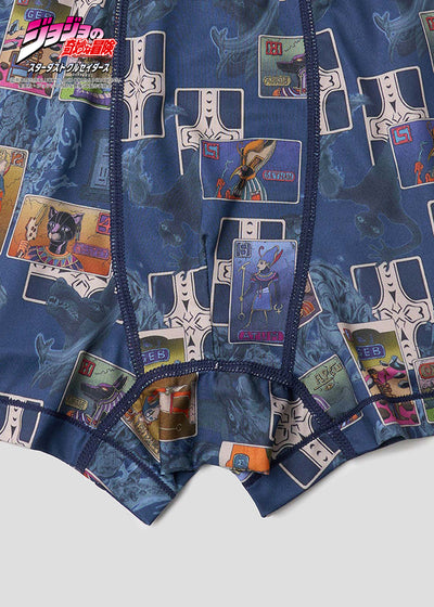 JoJo's Bizarre Adventure x Graniph Fashion Collection - The Nine Gods of Egypt Tarot Boxer Shorts [Release April 28, 2026]