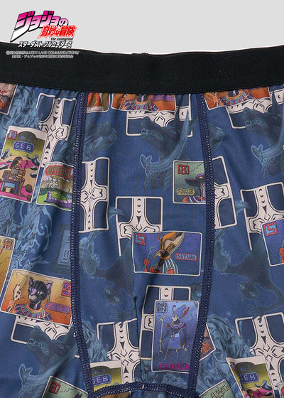 JoJo's Bizarre Adventure x Graniph Fashion Collection - The Nine Gods of Egypt Tarot Boxer Shorts [Release April 28, 2026]