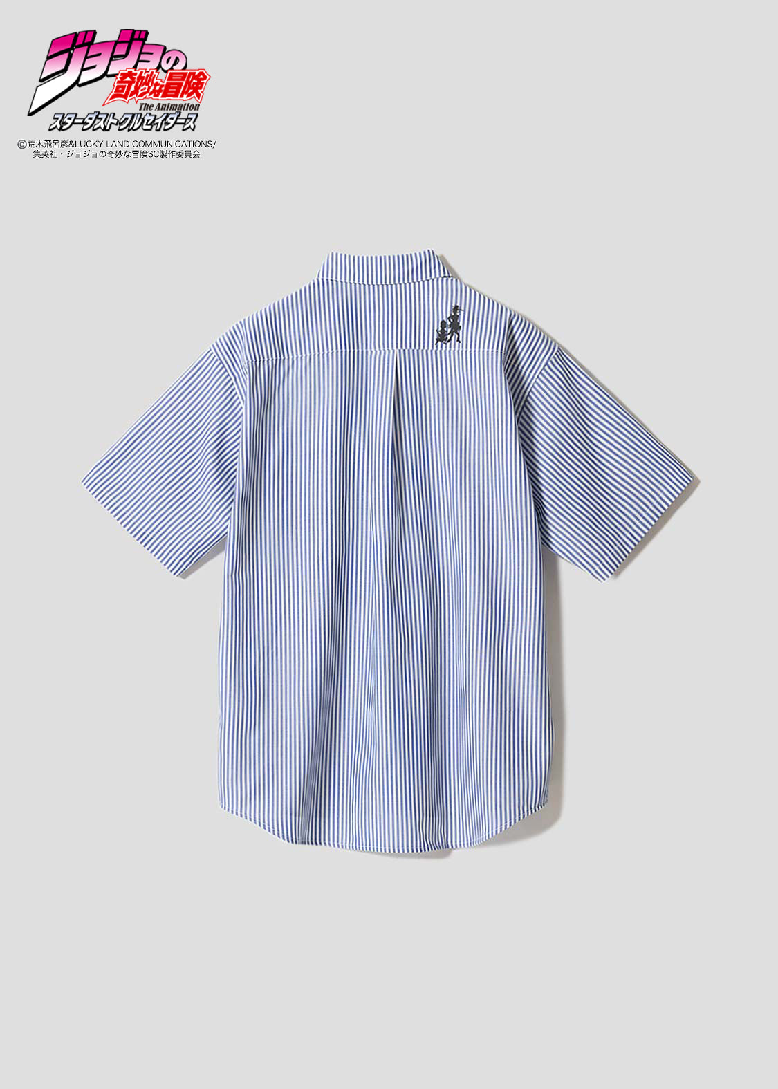 JoJo's Bizarre Adventure x Graniph Fashion Collection - Zenyatta Mondatta Brothers Loose Fit Short Sleeve Shirt [Release April 28, 2026]